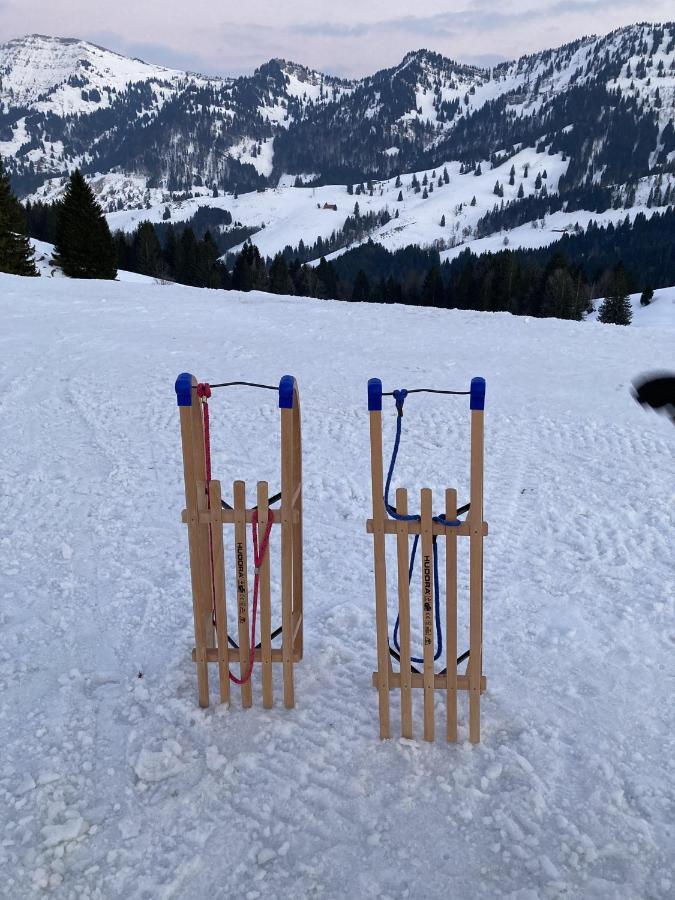 Gemütliches Ferienzimmer Trifts Wangen im Allgäu Exterior foto