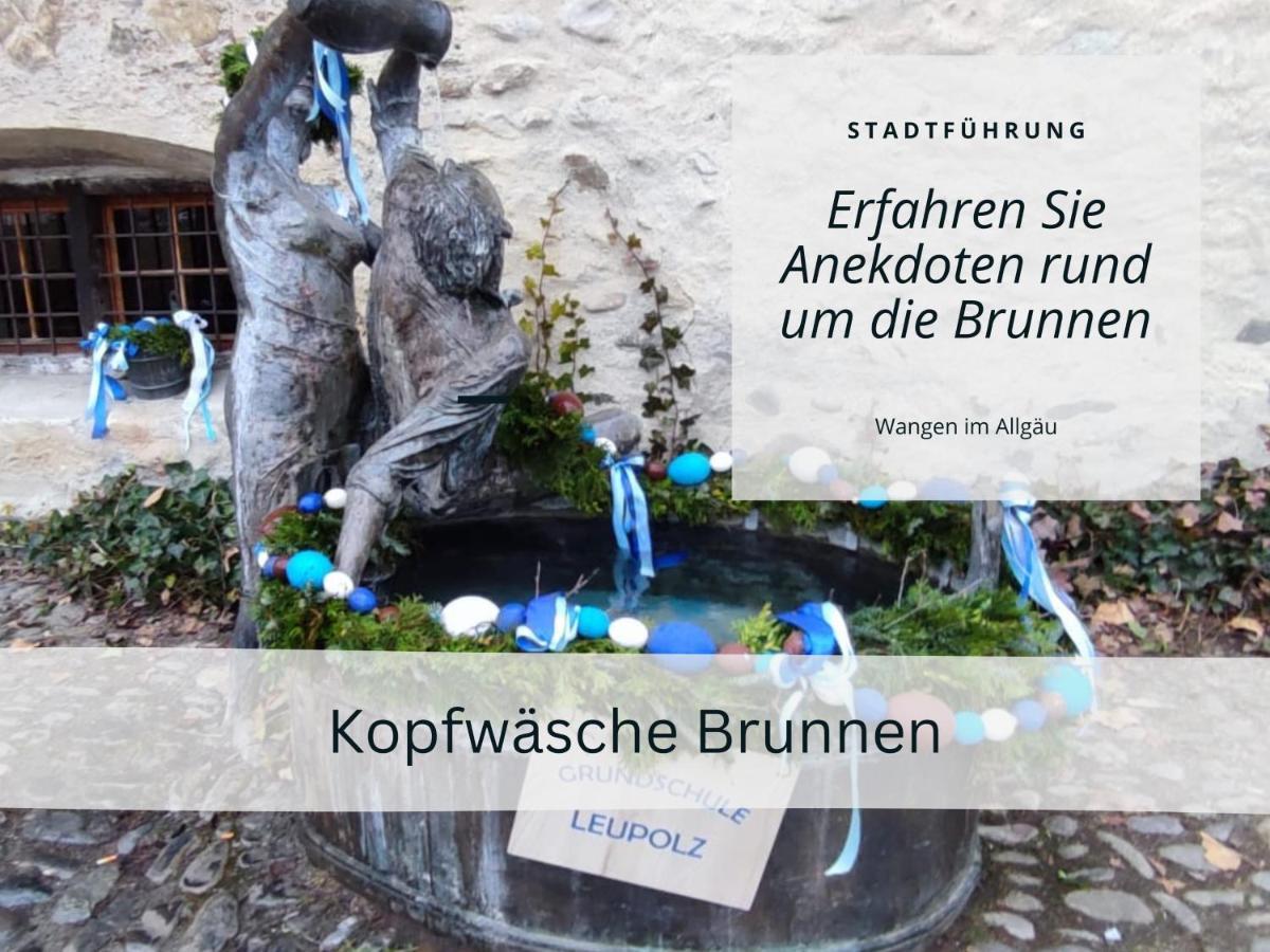 Gemütliches Ferienzimmer Trifts Wangen im Allgäu Exterior foto